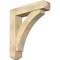 Ekena Millwork Thorton Craftsman Rough Sawn Bracket w/ Offset Brace, Douglas Fir, 8"W x 36"D x 40"H BKT0806X36X40THR04RDF - alternate 1